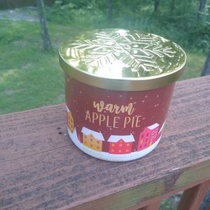 Warm Apple Pie Christmas Candle Unused
